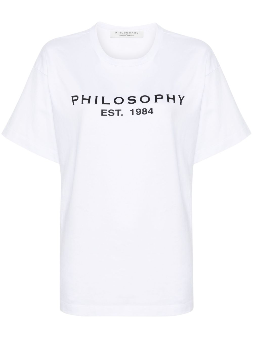 Tシャツ・カットソー PHILOSOPHY DI LORENZO SERAFINI Ivory polyester blend shirt T-SHIRT Philosophy di Lorenzo Serafini | Vitale Boutique